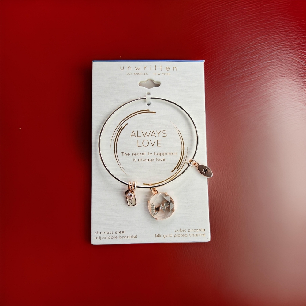 Unwritten Love Always braclet